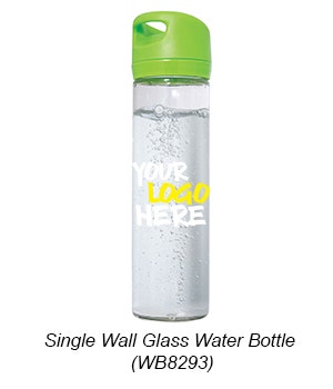 Glass Water Bottle